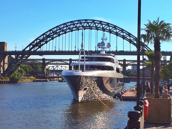 Image for article Superyacht on the geordie shore